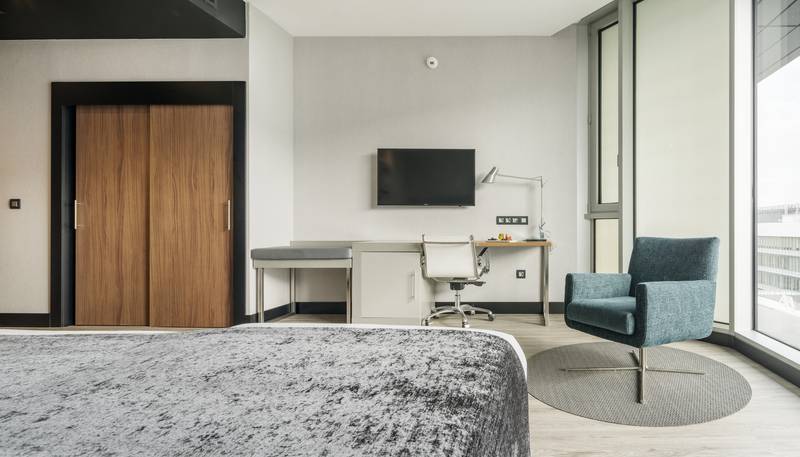 Habitación accesible Hotel ILUNION Atrium Madrid